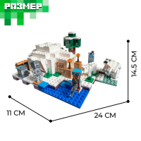 Конструктор Мой мир «Ледяной дом» 284 детали