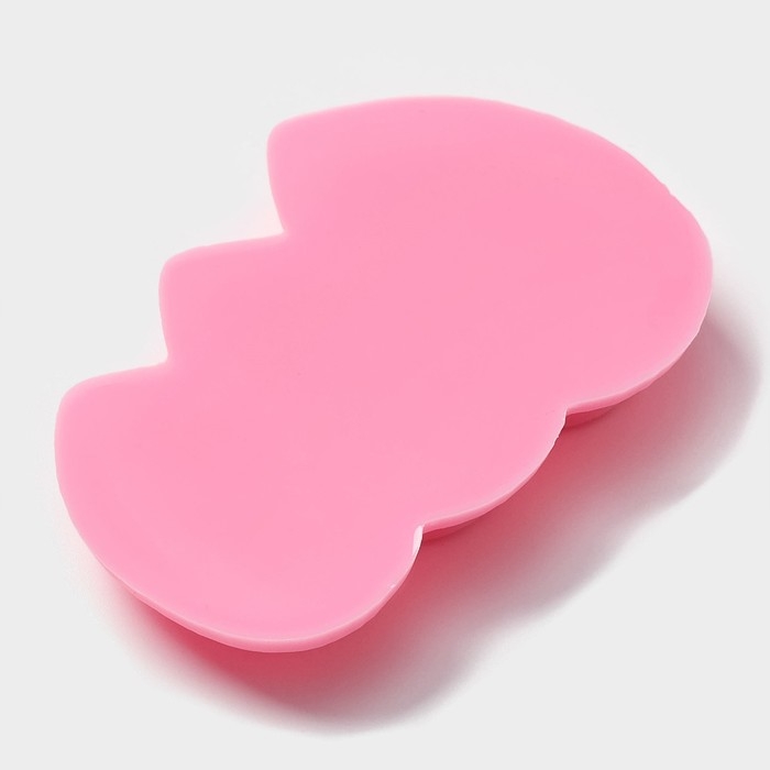 Молд новогодний «Шишки», силикон, 10,5×7 см, цвет розовый Молд новогодний «Шишки», силикон, 10,5×7 см, цвет розовый