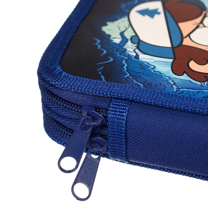 Пенал 2 секции,125х205х40 мм, ламинированный картон, Гравити Фолз Пенал 2 секции,125х205х40 мм, ламинированный картон, Гравити Фолз