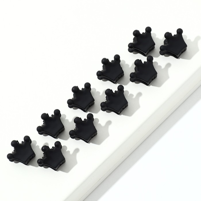 Краб для волос , мини , набор «Принцесса»,10 шт.,1,5 х1,5 см Краб для волос , мини , набор «Принцесса»,10 шт.,1,5 х1,5 см