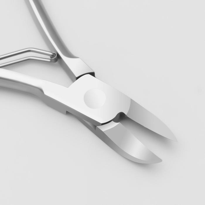 Кусачки педикюрные, 12 см, длина лезвия - 20 мм, цвет серебристый Кусачки педикюрные, 12 см, длина лезвия - 20 мм, цвет серебристый