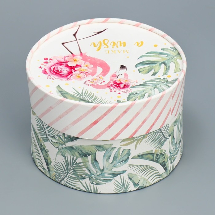 Коробка подарочная, упаковка, Make a wish, 13 х 9 см Коробка подарочная, упаковка, Make a wish, 13 х 9 см