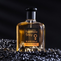 Туалетная вода мужская с феромонами Formula Sexy Black Gold, 100 мл (по мотивам 1 Million (P.Rabanne)