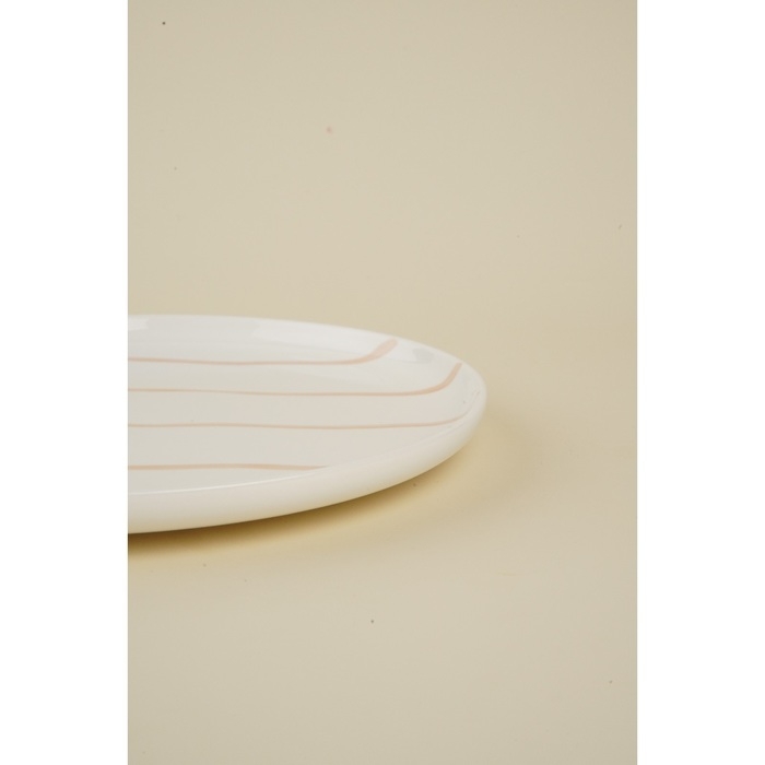 Набор тарелок фарфоровых SL Home «Гато», d=24 см, цвет белый Набор тарелок фарфоровых SL Home «Гато», d=24 см, цвет белый
