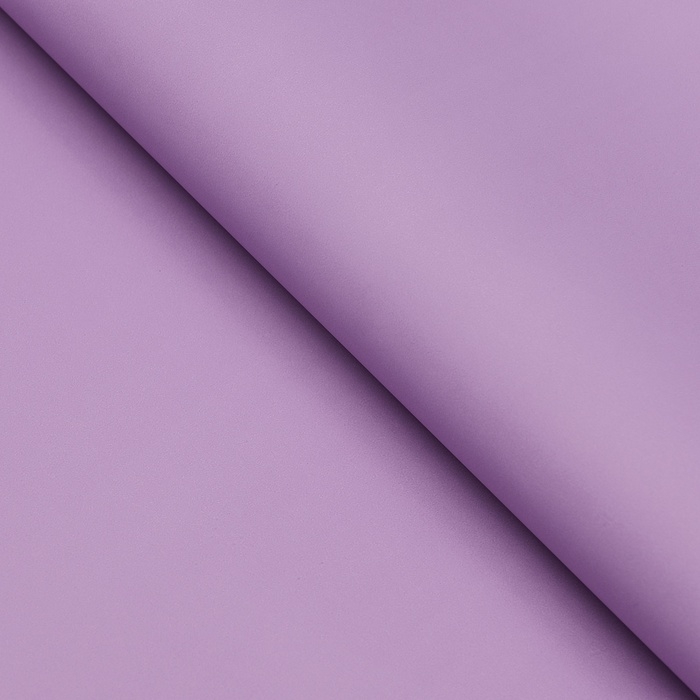 Пленка для цветов тонированная, матовая, глициневый, 0,5 х 10 м ±1 см, 65 мкм