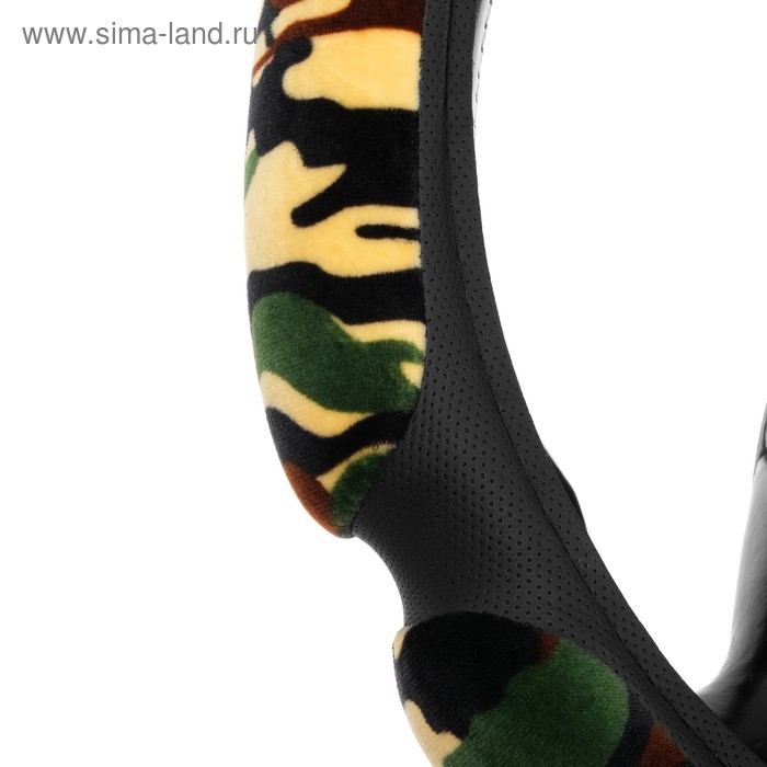 Оплётка TORSO, анатомическая, велюр 6 подушек, размер 38 см, защитный цвет Оплётка TORSO, анатомическая, велюр 6 подушек, размер 38 см, защитный цвет