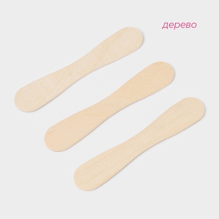 Палочки деревянные для мороженого Доляна, 9,4×1,5-1,7 см, 50 шт Палочки деревянные для мороженого Доляна, 9,4×1,5-1,7 см, 50 шт