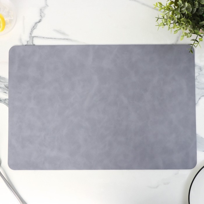 Набор салфеток сервировочных Magistro, 4 шт, 45×30 см, цвет серый Набор салфеток сервировочных Magistro, 4 шт, 45×30 см, цвет серый