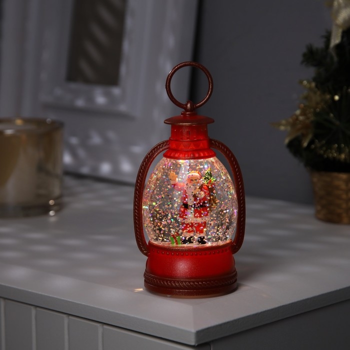 Светодиодная фигура «Дед Мороз» 7 × 12.5 × 6.5 см, пластик, батарейки АААх2 (не в комплекте), свечение тёплое белое Светодиодная фигура «Дед Мороз» 7 × 12.5 × 6.5 см, пластик, батарейки АААх2 (не в комплекте), свечение тёплое белое