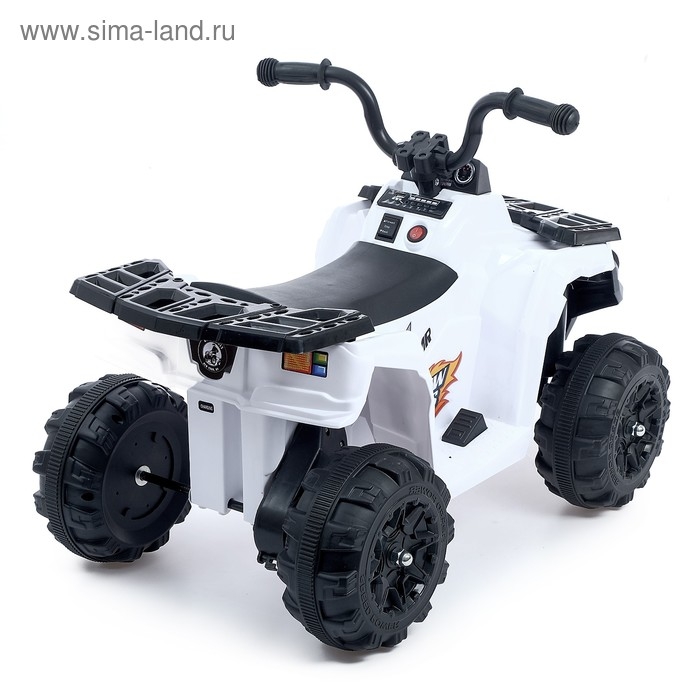 Электромобиль «Квадрик», цвет белый Электромобиль «Квадрик», цвет белый