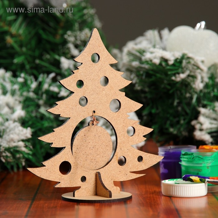 Сувенир «Елочка со Снегурочкой» на подставке Сувенир «Елочка со Снегурочкой» на подставке