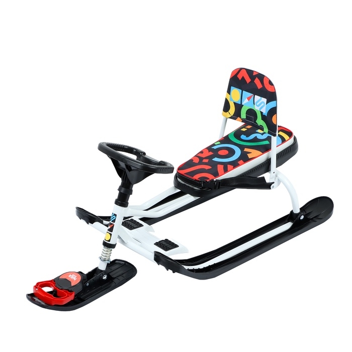 Снегокат «Тимка спорт 4-1», ТС4-1/ГФ, со спинкой и ремнём безопасности Снегокат «Тимка спорт 4-1», ТС4-1/ГФ, со спинкой и ремнём безопасности