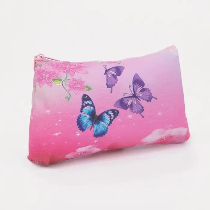 Косметичка на молнии, цвет розовый Косметичка на молнии, цвет розовый