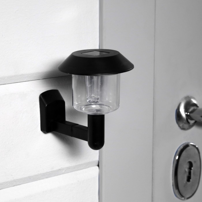 Садовый светильник на солнечной батарее «Ретро», 10 × 12 × 14 см, 1 LED, свечение белое Садовый светильник на солнечной батарее «Ретро», 10 × 12 × 14 см, 1 LED, свечение белое