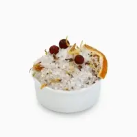 Соль для ванны с апельсином, календулой и ягодами можжевельника, 150 г, Банный дух