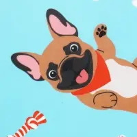 Коврик под миску &laquo;Много песиков&raquo;, 43&times;28 см