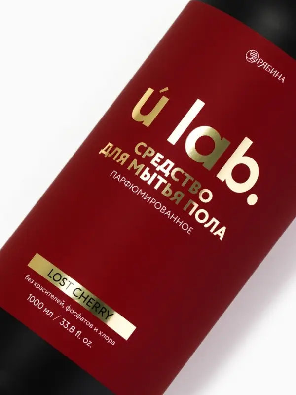 Средство для мытья пола парфюмированное, аромат Lost Cherry, 1000 мл, ULAB