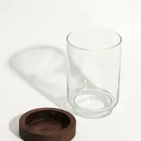 Ваза для цветов &laquo;Гиббс&raquo;, 19&times;13 см, стекло, прозрачная