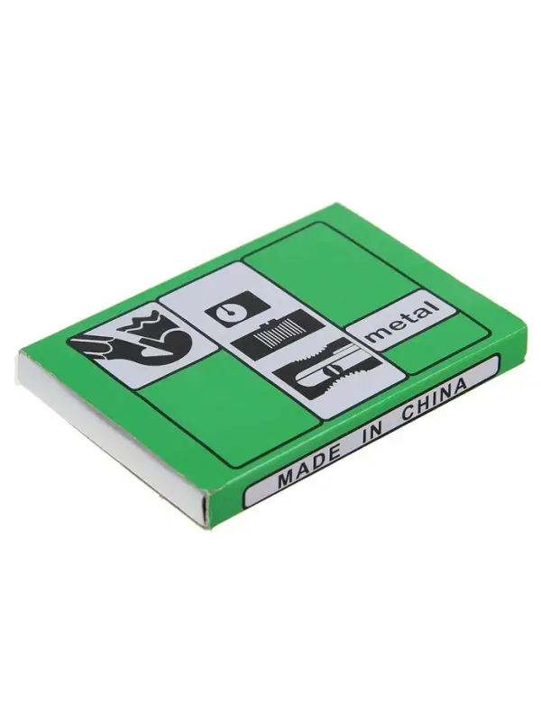 Точилка для карандашей одинарная Calligrata «Командор», металлический корпус, серебристая