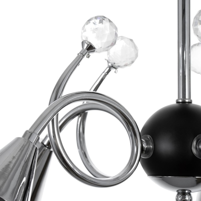 Люстра Люстра "Марианна" 5хЕ27 40Вт черный 69х69х32,5см BayerLux