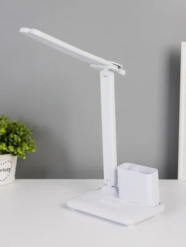 Настольная лампа сенсорная &laquo;Раздвижная&raquo; LED 15 Вт АКБ USB белый 45&times;30&times;17 см RISALUX