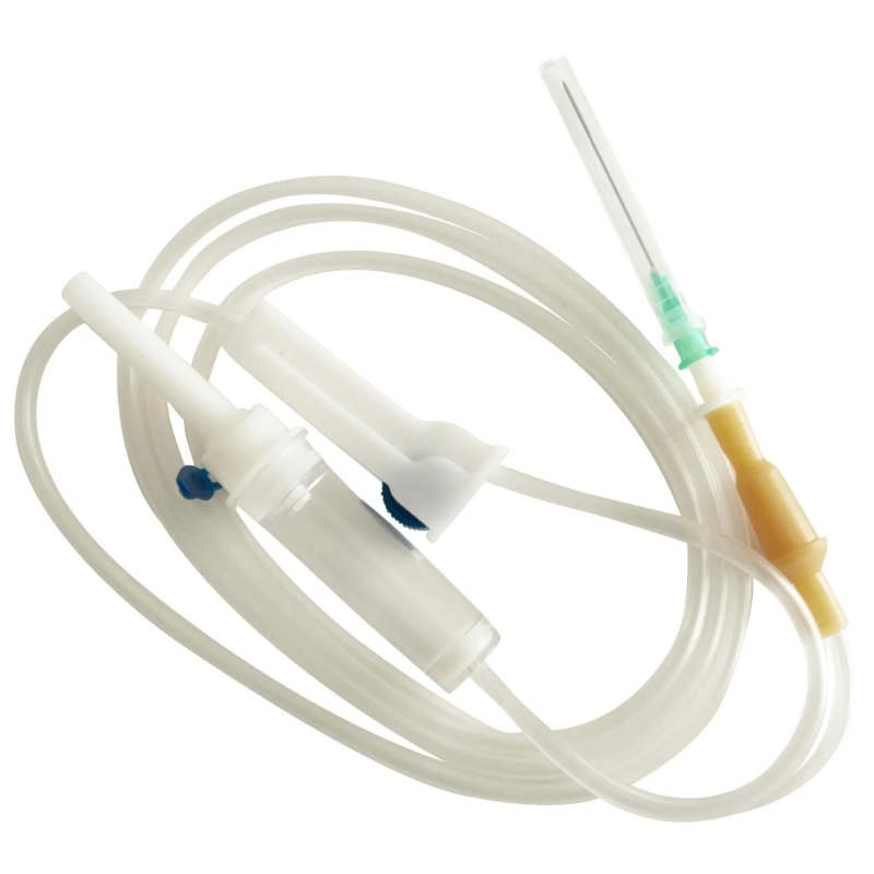 Система переливания р-ров, с иглой 21G, 38мм/40 мм Huafu/Inekta