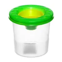 Стакан - непроливайка для рисования Calligrata, 210 мл, с заглушкой, МИКС