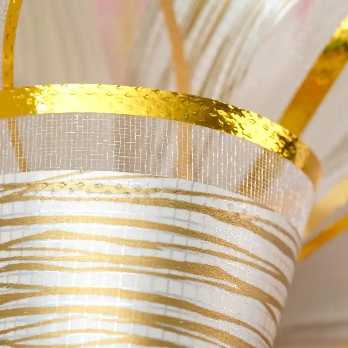 Подарочный Бант - шар №5 &laquo;Узор&raquo;, для упаковки подарков, микс