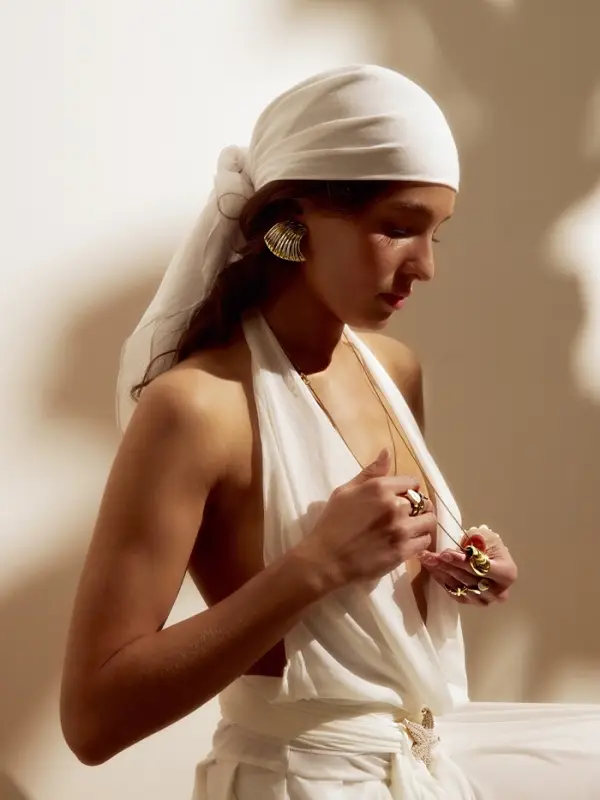 Кулон на цепочке &laquo;Ракушка&raquo;, 75 см, цвет золото