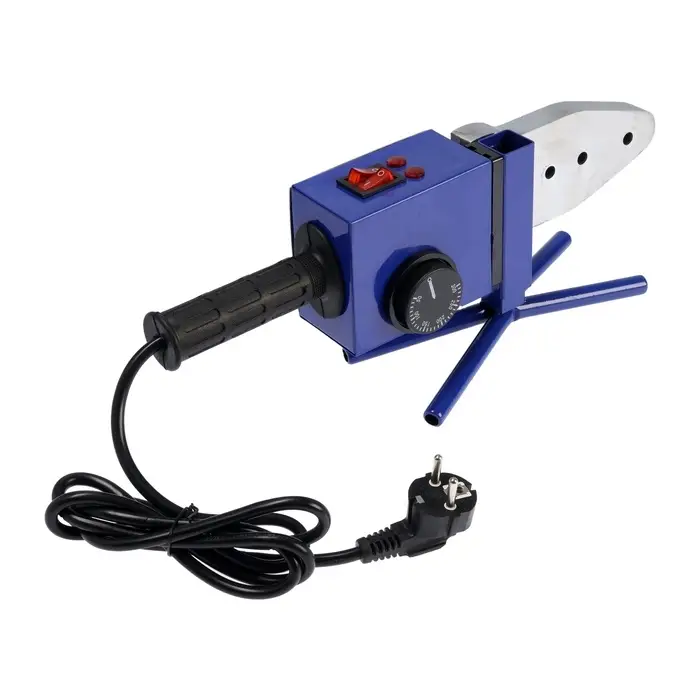 Аппарат для сварки пластиковых труб ТУНДРА, 1000/2000 Вт, комплект насадок 20-50 мм, 50-300&deg;