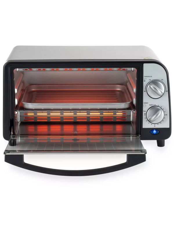 Мини-печь MIO-HY071 9л. 800Вт серебристый Мини-печь MIO-HY071 9л. 800Вт серебристый