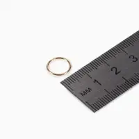 Кольцо соединительное 1&times;10 мм (набор 50 г, &plusmn; 145 шт.) СМ-984, цвет золото