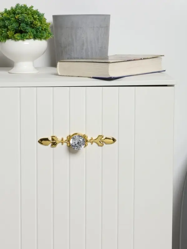 Ручка-кнопка CAPPIO, d=30 мм, L=168 мм, цвет золото