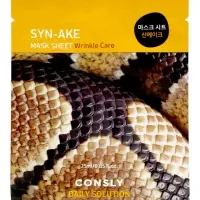 Тканевая маска для лица с пептидом Syn-ake, 25мл, Consly