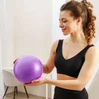Мяч для йоги и пилатеса Sangh, d=25 см, 100 г, фиолетовый