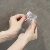 Крючок самоклеящийся Доляна, 5.6&times;5.6&times;2 см, прозрачный