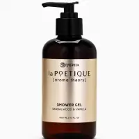 Гель для душа женский, 300 мл, аромат сандала и ванили, LA POETIQUE