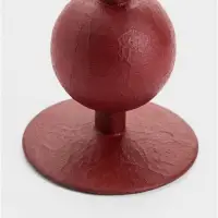 Подсвечник на 1 свечу &laquo;Сливовый&raquo;, с 1 сферой, 7.5&times;7.5&times;11.5 см