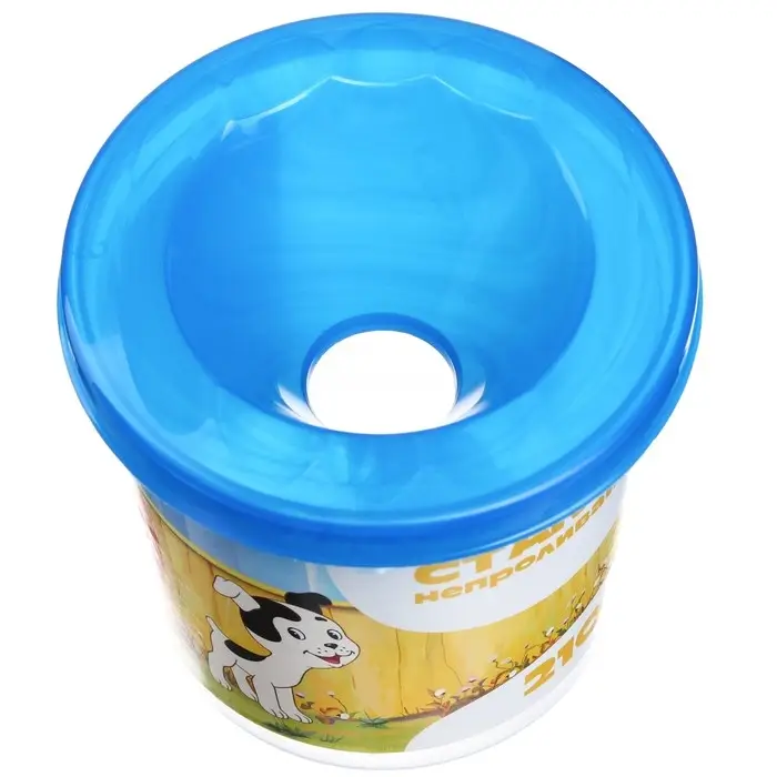 Стакан - непроливайка, одинарный, Котёнок по имени Гав Стакан - непроливайка, одинарный, Котёнок по имени Гав