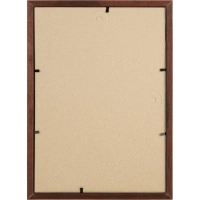 Рамка А4(21х30) темный деревянный багет, настенная