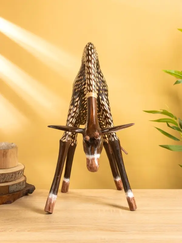 Сувенир &laquo;Жираф&raquo;, 37&times;25&times;45 см, дерево, коричневый