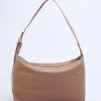 Сумка женская багет на молнии, 32&times;14&times;22 см, бежевая