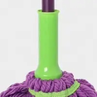 Швабра с отжимом Доляна, насадка из микрофибры, металлическая ручка 117 см