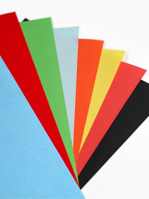 Набор цветной бумаги с бархатом А4, 8 листов, 8 цветов, 80г/м2, Щенячий патруль