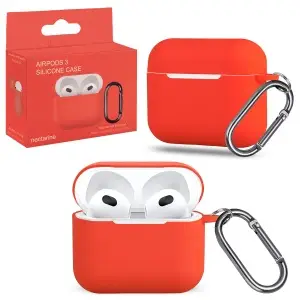 Чехол для AirPods 3 с карабином №5 Nectarine