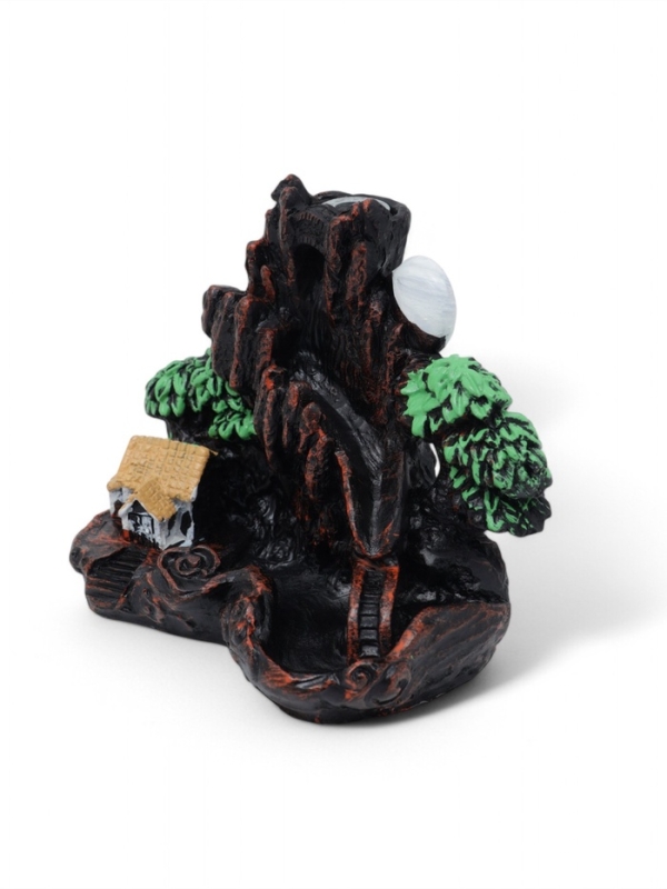 Подставка для благовоний "Деревенька в гора×" 10×12,5 см