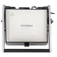 Электрогриль HYG-1043 1800Вт черный, серебристый