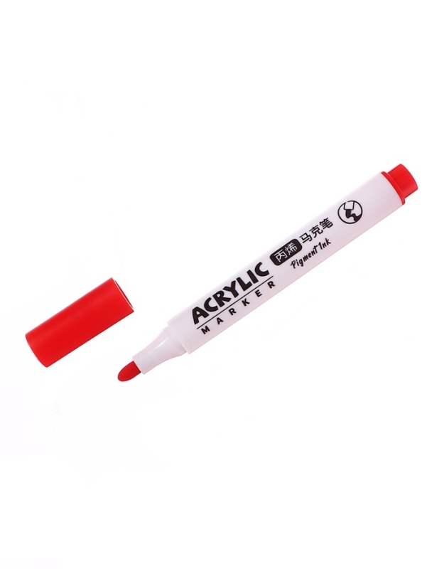 Набор акриловых маркеров 36 цветов в пластиковом тубусе Набор акриловых маркеров 36 цветов в пластиковом тубусе