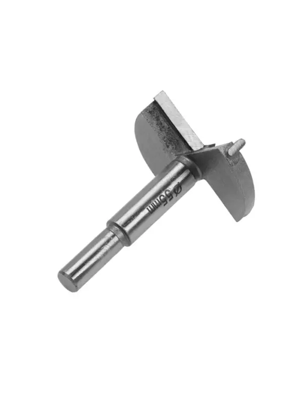 Сверло Форстнера ТУНДРА, твердосплавные пластины, цилиндрический хвостовик, 55 мм