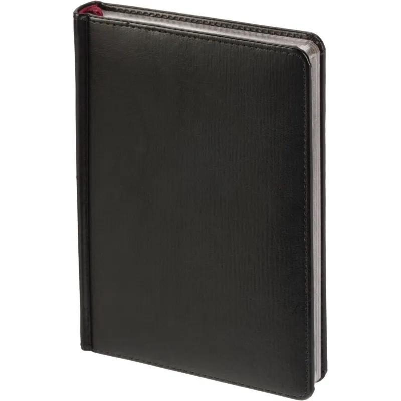 Ежедневник недатированный А5 Sidney Nebraska,черн,сереб.обр,272стр 3-128/16